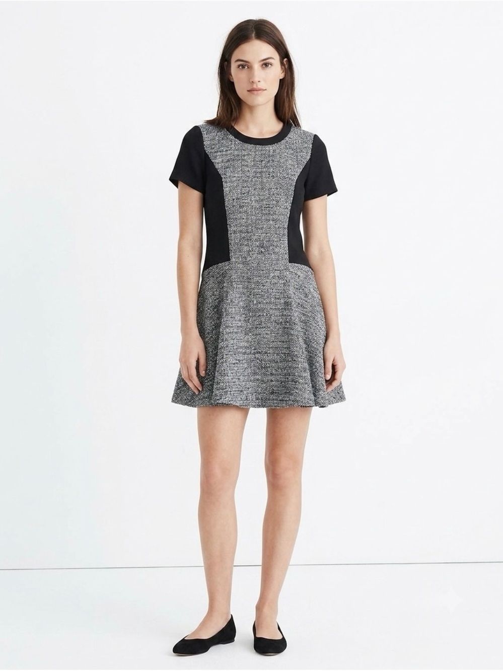 [Madewell] Tribune Tweed Dress